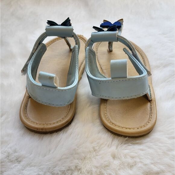 Toddler girl rising star blue sandals - Picture 5 of 8